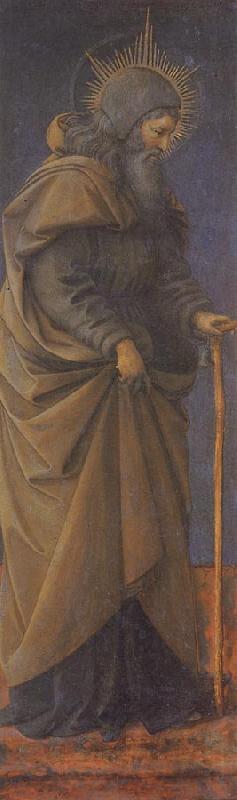 Fra Filippo Lippi St John the Baptist Norge oil painting art